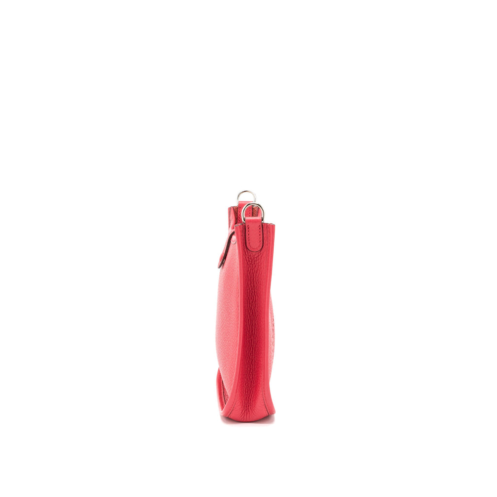 HERMES MINI EVELYN CLEMENCE ROSE EXTREME SHW