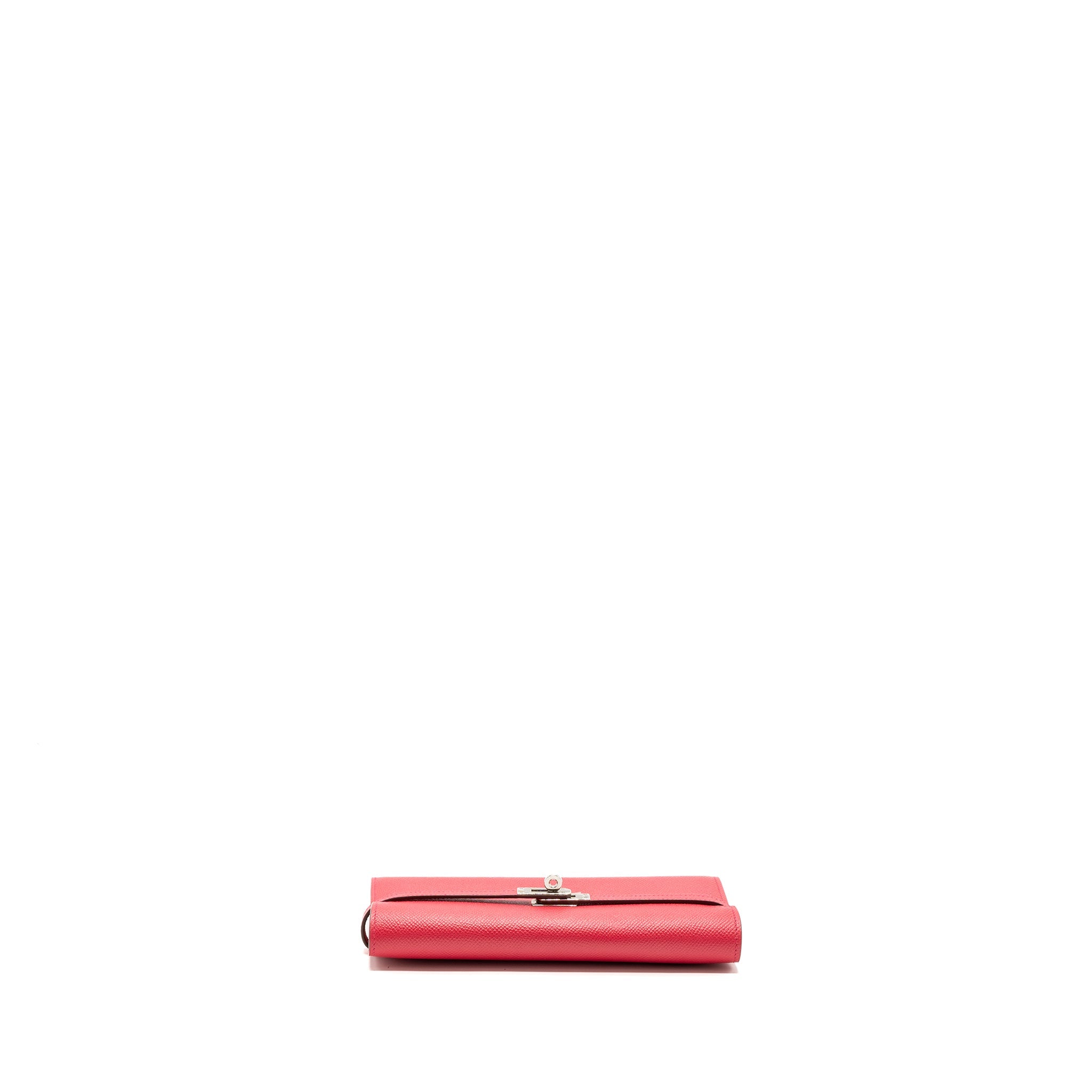 HERMES KELLY LONG WALLET EPSOM ROSE EXTREME SHW
