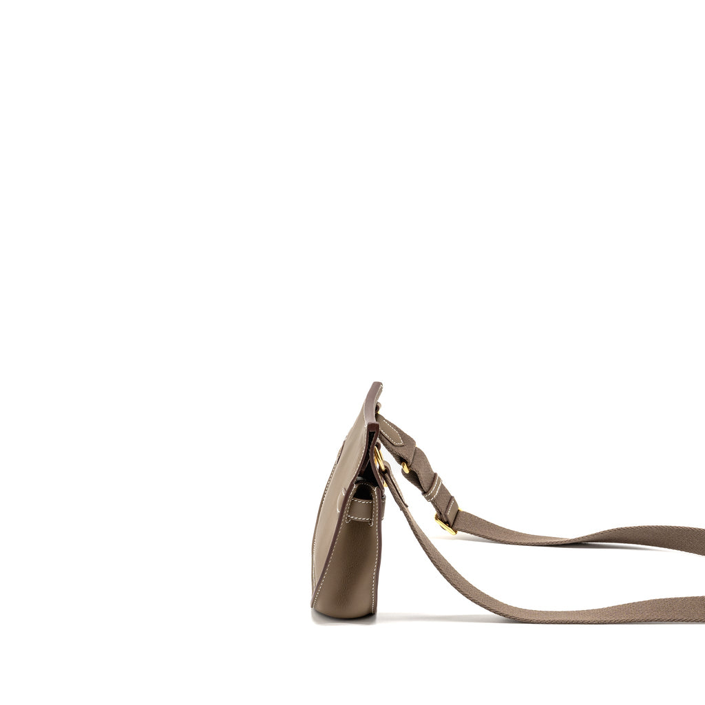 HERMES MINI JYPSIERE SWIFT ETOUPE GHW