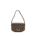 HERMES CHERCHE-MIDI SHOULDER BAG EPSON GRIS ASPHALTE  SHW