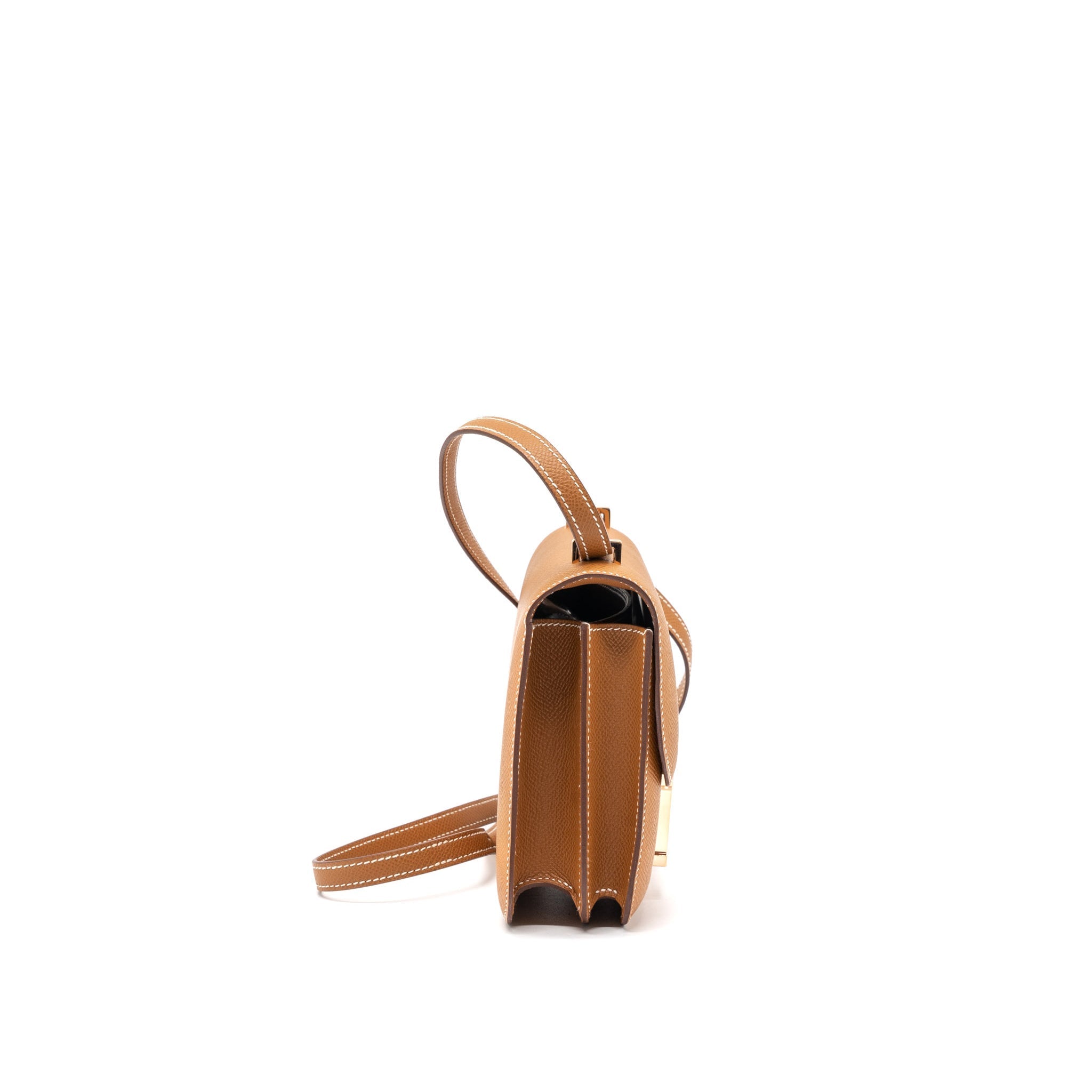 HERMES CONSTANCE MINI EPSOM GOLD RGHW