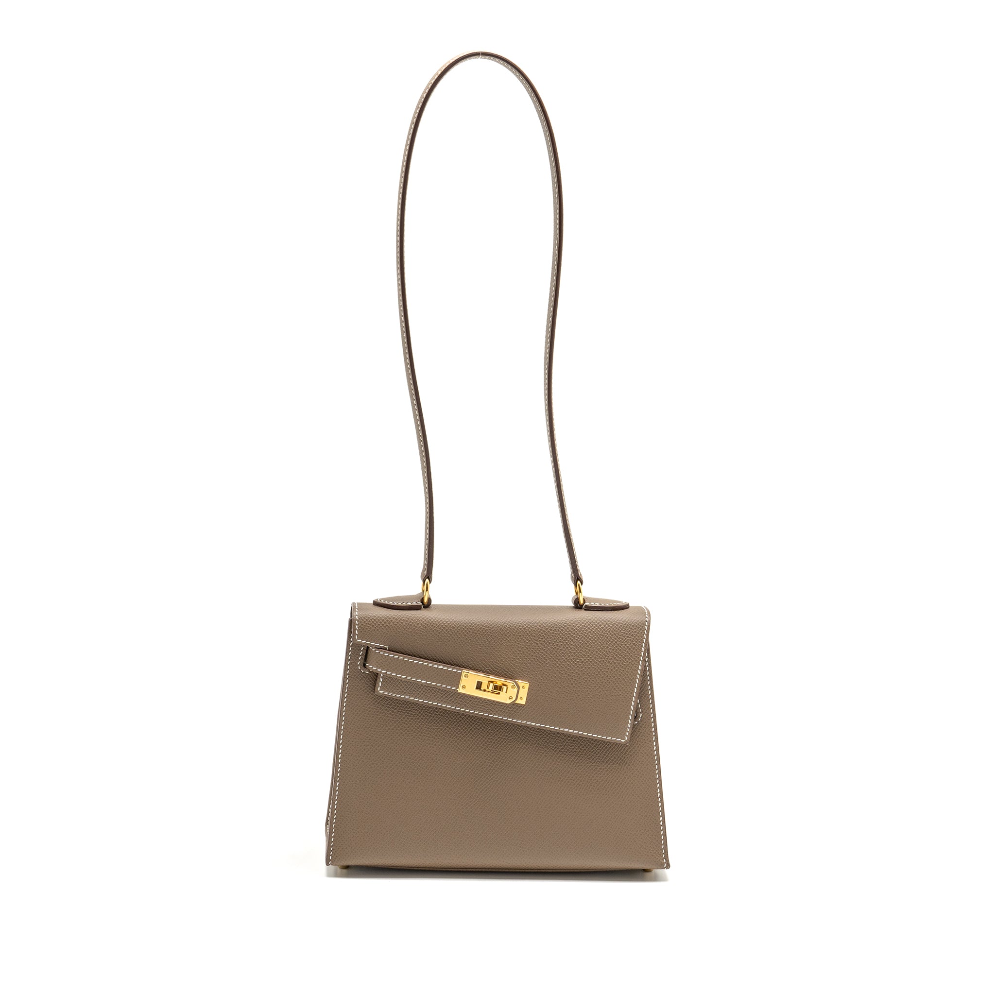 HERMES KELLY SELLIER EN DESORDRE 20 EPSOM ETOUPE GHW