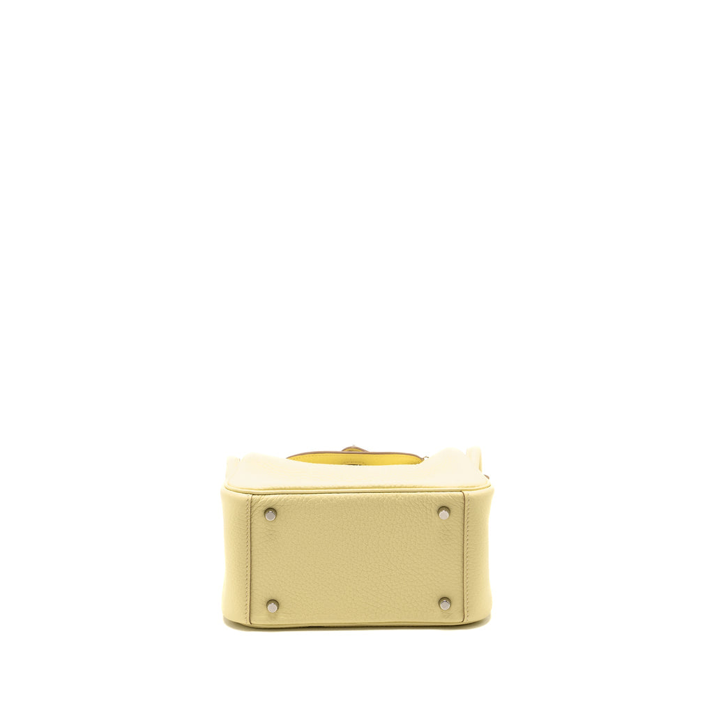 HERMES MINI LINDY II CLEMENCE JAUNE MILTON SHW