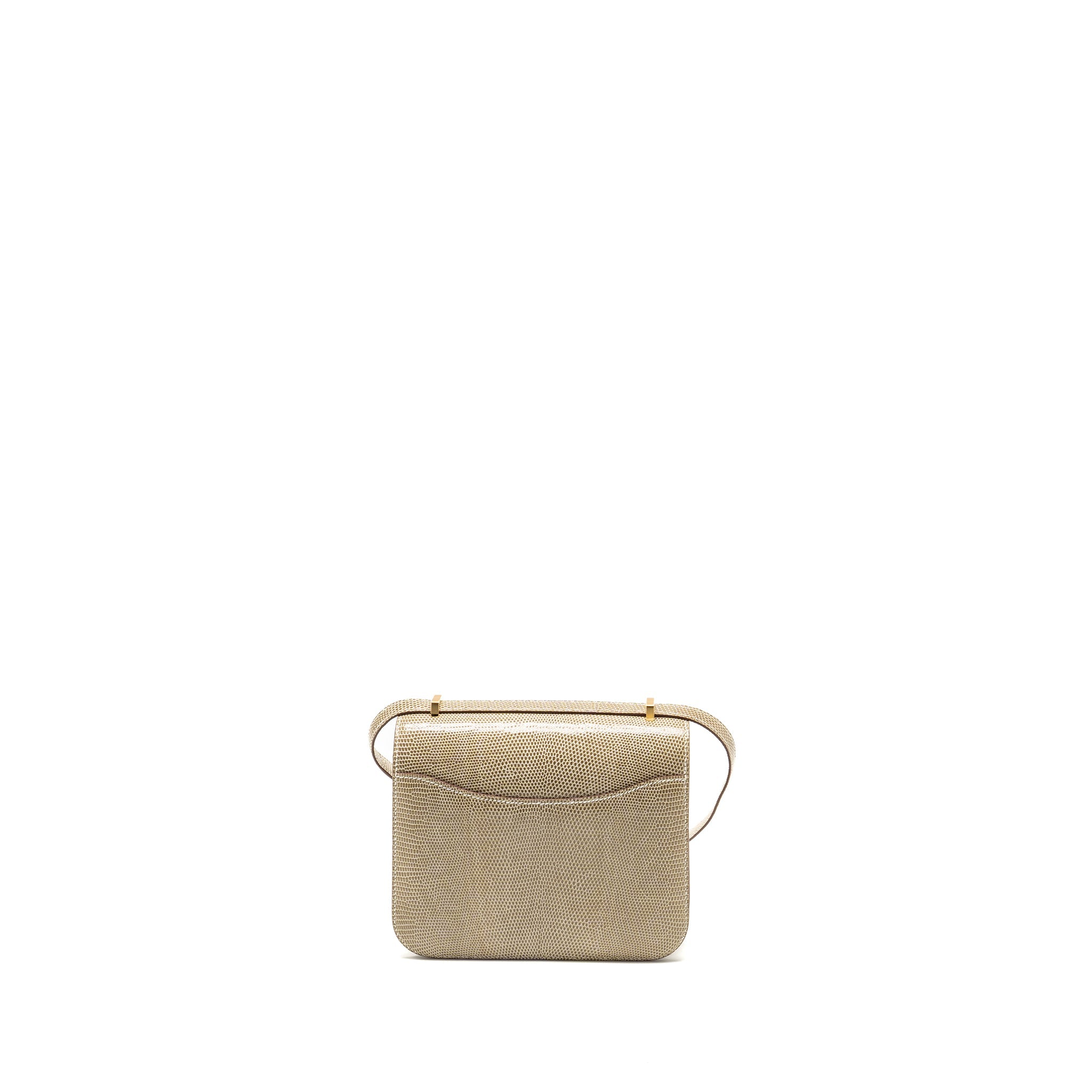 HERMES MINI CONSTANCE LIZARD NILOTICUS FICELLE GHW