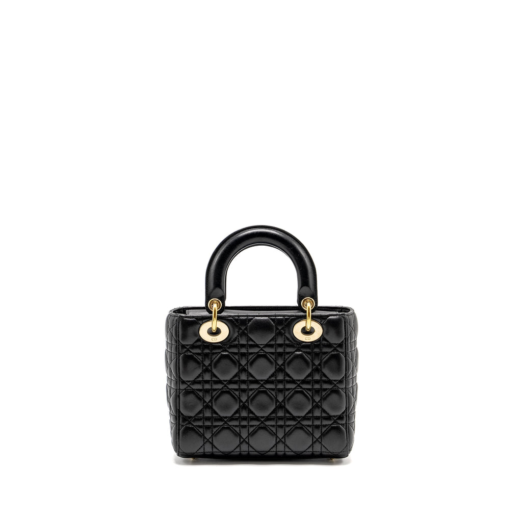 DIOR MY ABC SMALL LADY DIOR LAMBSKIN BLACK GHW