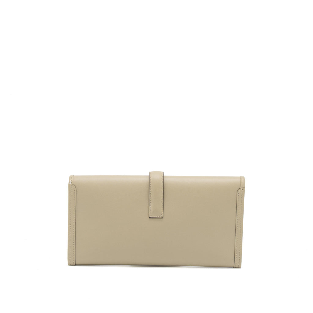 HERMES JIGE ELAN 29 CLUTCH SWIFT Q1 SAUGE