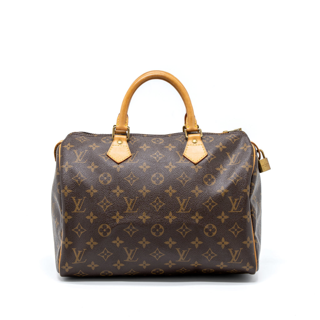 LOUIS VUITTON SPEEDY 30 MONOGRAM CANVAS GHW