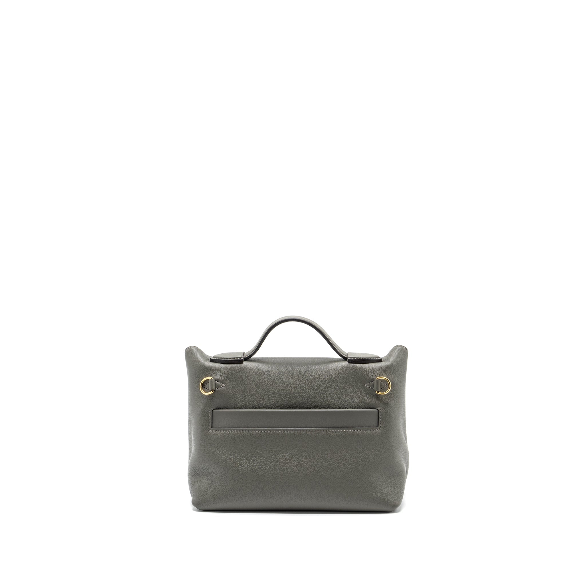 HERMES MINI 24/24 2424 - 21 BAG EVERCOLOR/SWIFT GRIS MEYER GHW