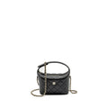CHANEL 25C QUILTED HOBO BAG CAVIAR BLACK GHW (MICROCHIP)