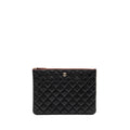 CHANEL CLASSIC O-CASE POUCH/CLUTCH CAVIAR BLACK GHW