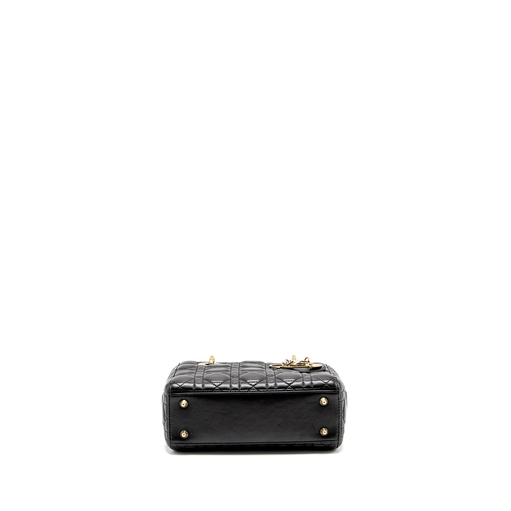 DIOR MY ABC SMALL LADY DIOR LAMBSKIN BLACK GHW