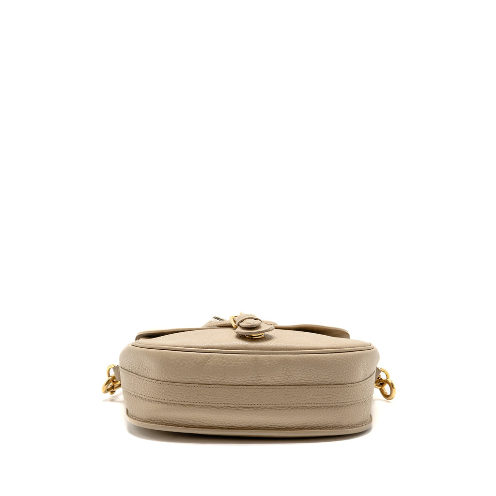 DIOR LARGE BOBBY BAG GRAINED CALFSKIN BEIGE GHW