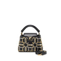 LOUIS VUITTON CAPUCINES BB 21FW LIMITED EDITION CALFSKIN BLACK/MULTICOLOUR GHW