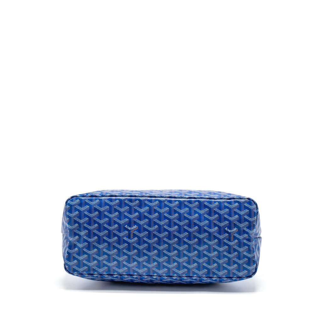 GOYARD BOHEME HOBO BAG GOYARDLINE CANVAS BLUE SHW