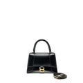 BALENCIAGA SMALL HOURGLASS BAG CALFSKIN BLACK GHW