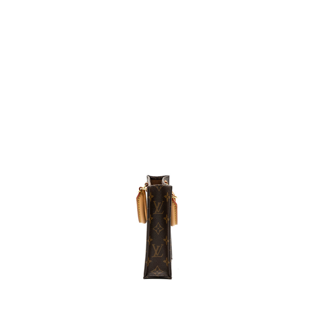 LOUIS VUITTON PETIT SAC PLAT MONOGRAM CANVAS GHW