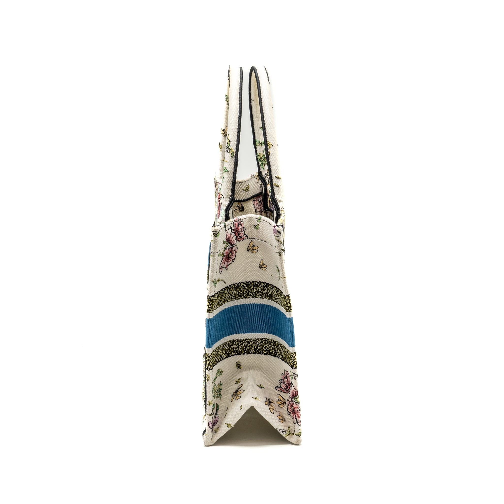 DIOR MEDIUM BOOK TOTE LIMITED CANVAS MULTICOLOUR