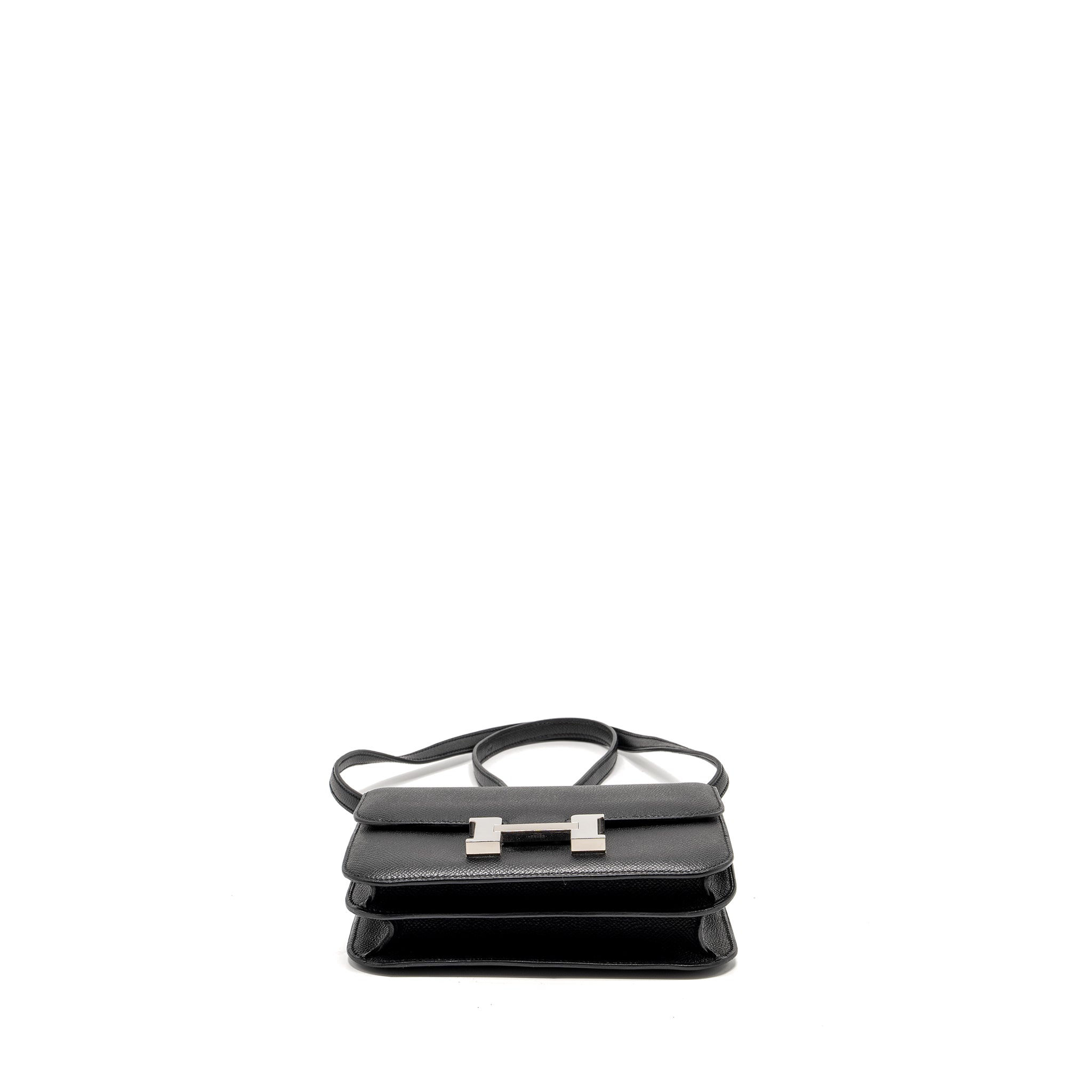 HERMES MINI CONSTANCE EPSOM BLACK SHW