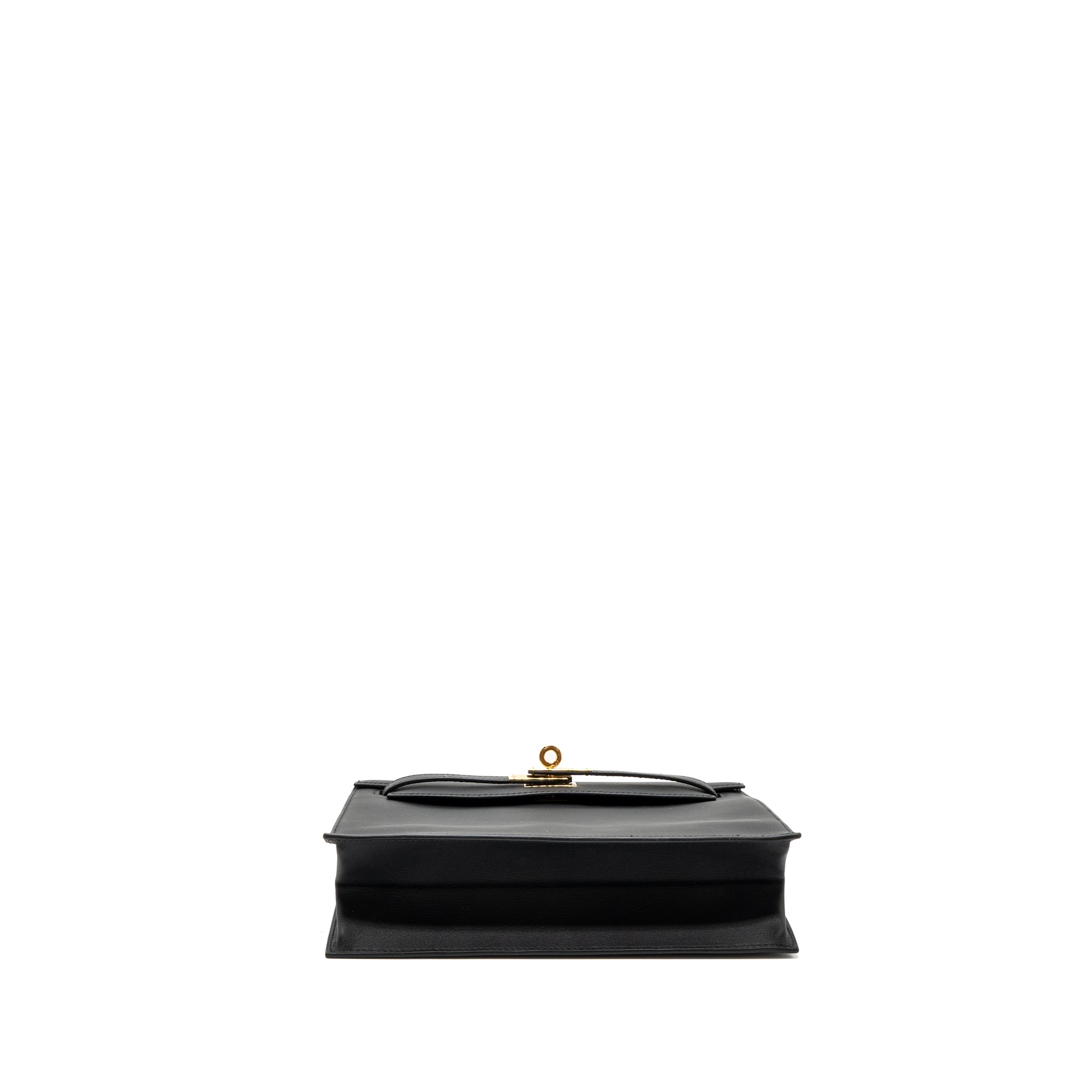 HERMES KELLY DANSE SWIFT BLACK GHW