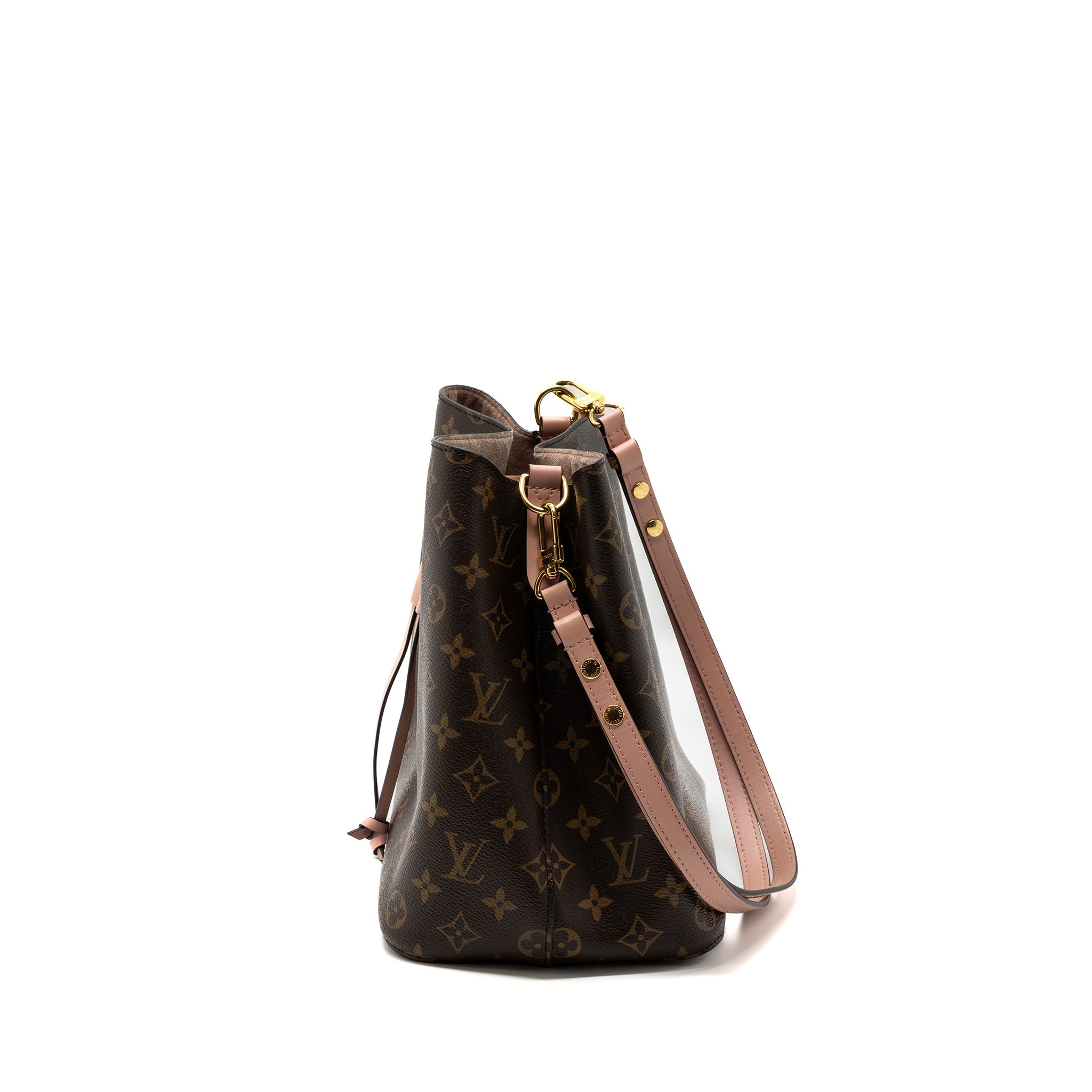 LOUIS VUITTON NEONOE MONOGRAM CANVAS / ROSE POUDRE GHW