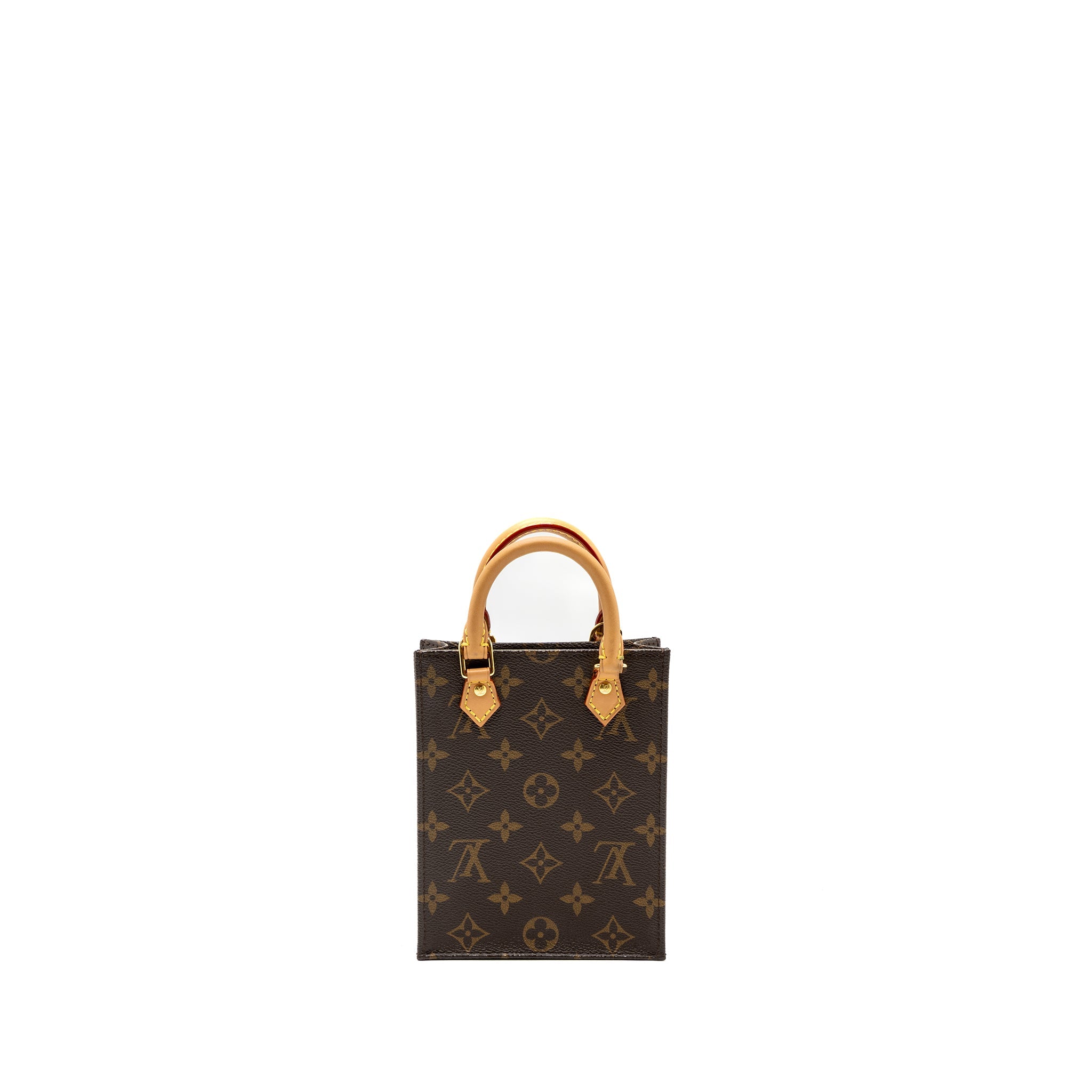 LOUIS VUITTON PETIT SAC PLAT MONOGRAM CANVAS GHW