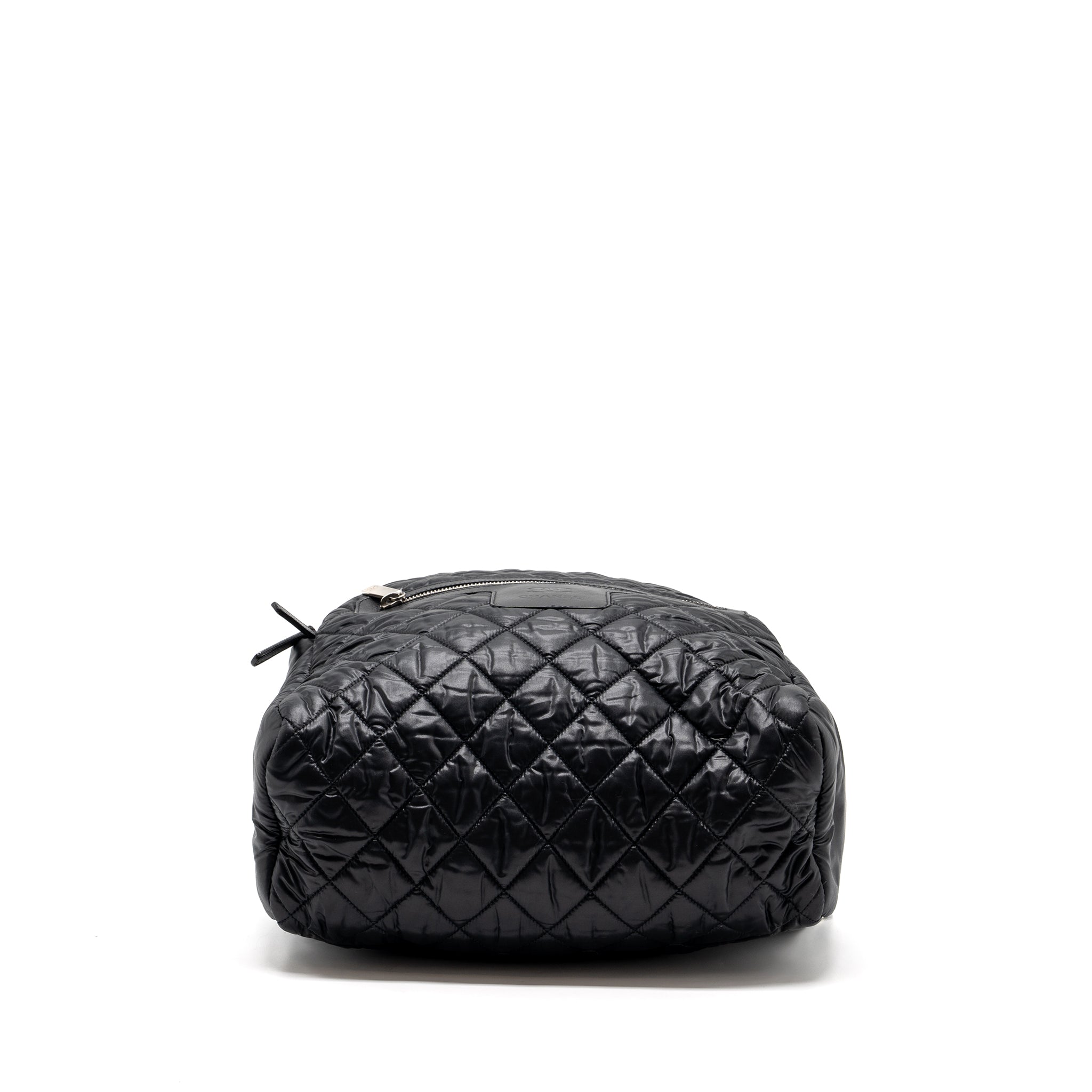 CHANEL COCO COCOON BACKPACK QUILTED NYLON/LEATHER BLACK GHW