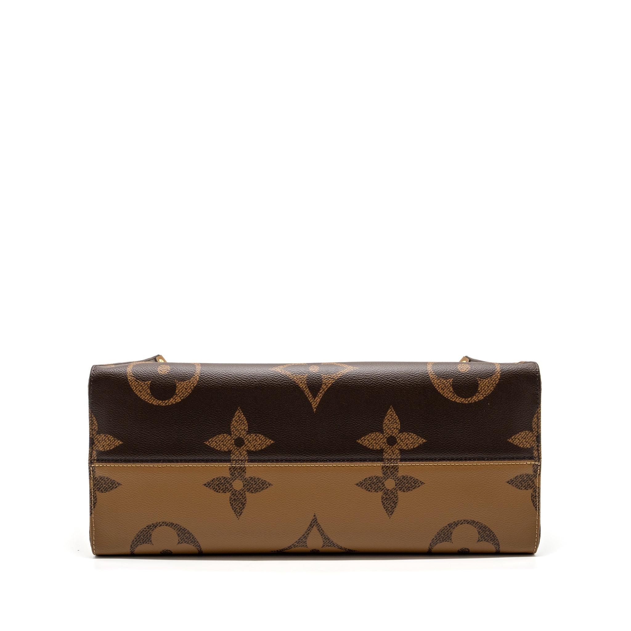 LOUIS VUITTON ONTHEGO GM MONOGRAM CANVAS / MONOGRAM REVERSE CANVAS GHW