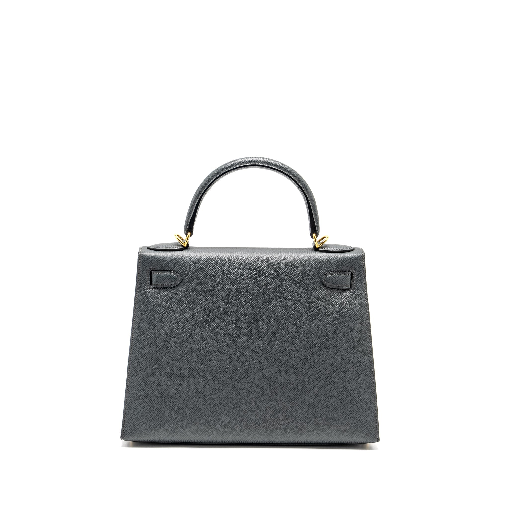 HERMES KELLY 28 EPSOM VERT AMANDE GHW