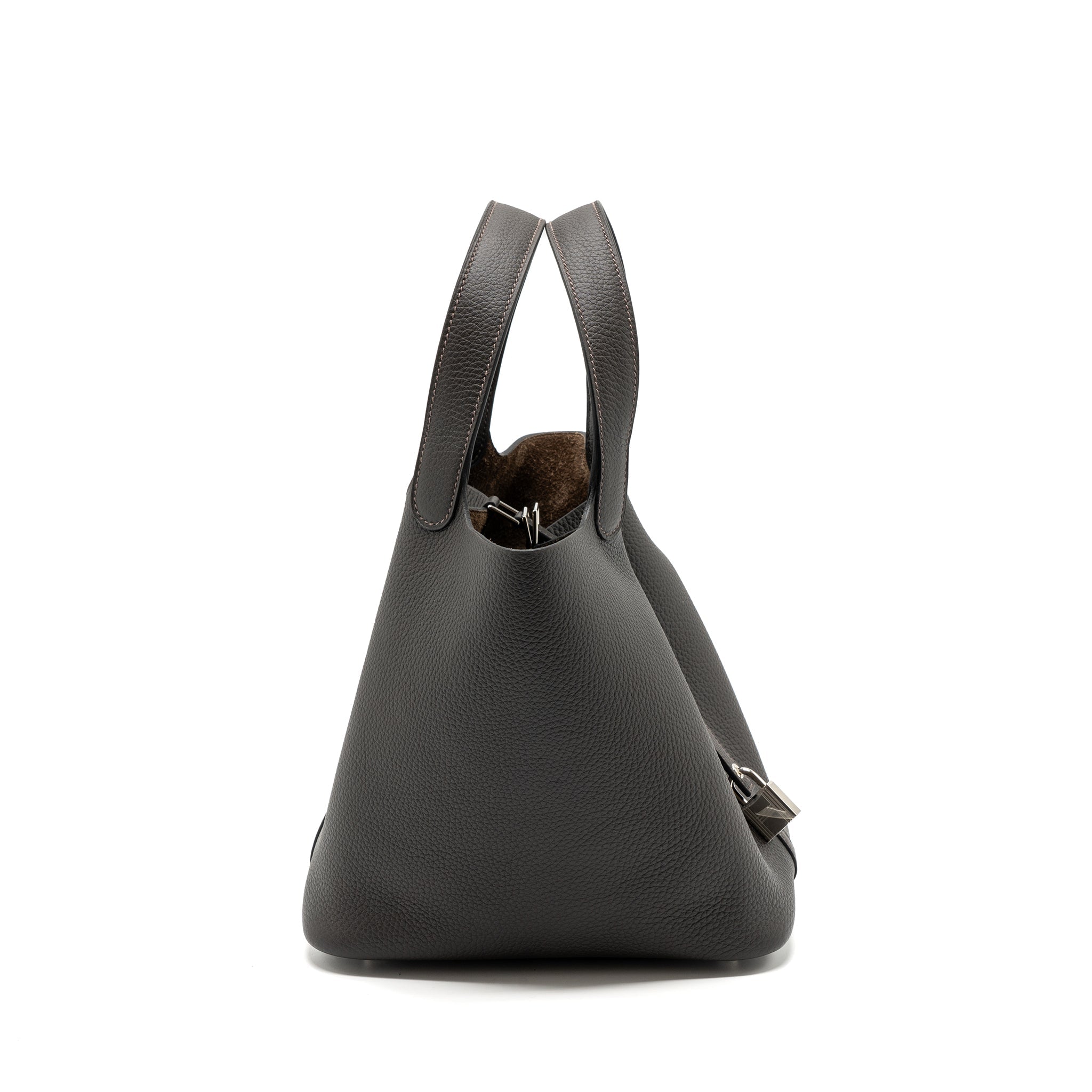 HERMES PICOTIN 22 LOCK BAG CLEMENCE EBENE SHW