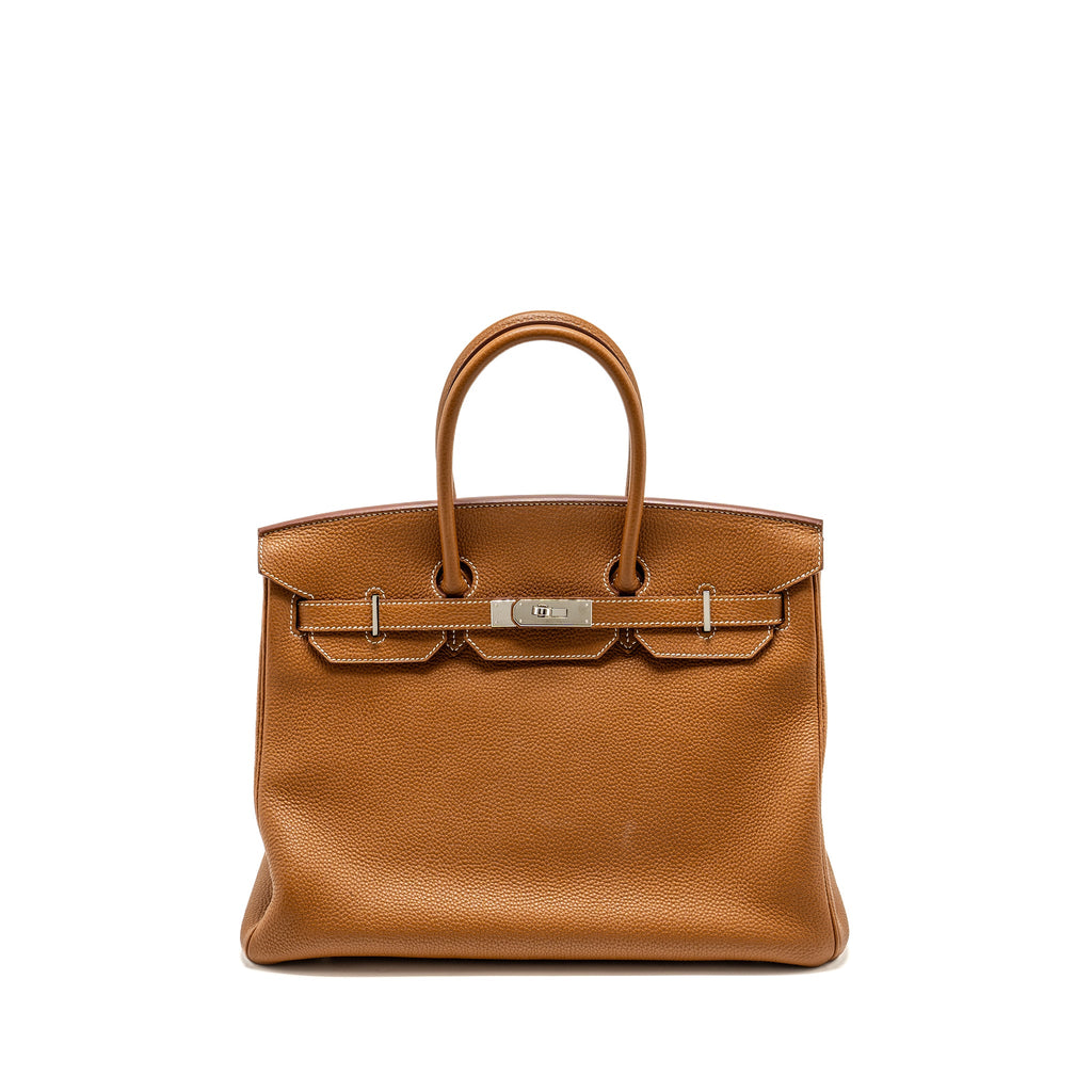 HERMES BIRKIN 35 TOGO GOLD SHW