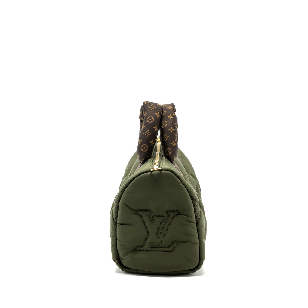 LOUIS VUITTON PILLOW SPEEDY 25 NYLON KHAKI GREEN/ MULTICOLOUR GHW (NEW VERSION)