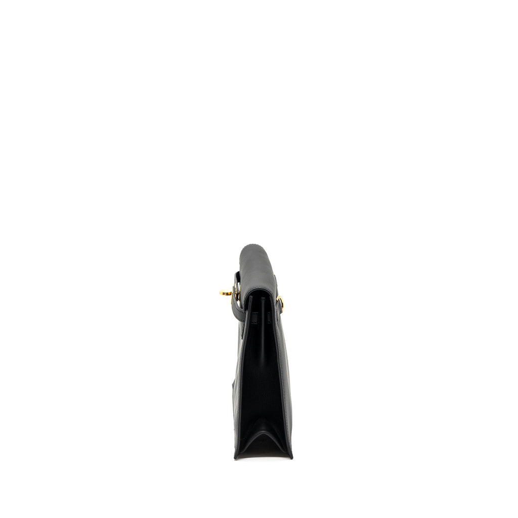 HERMES KELLY DANSE SWIFT BLACK GHW
