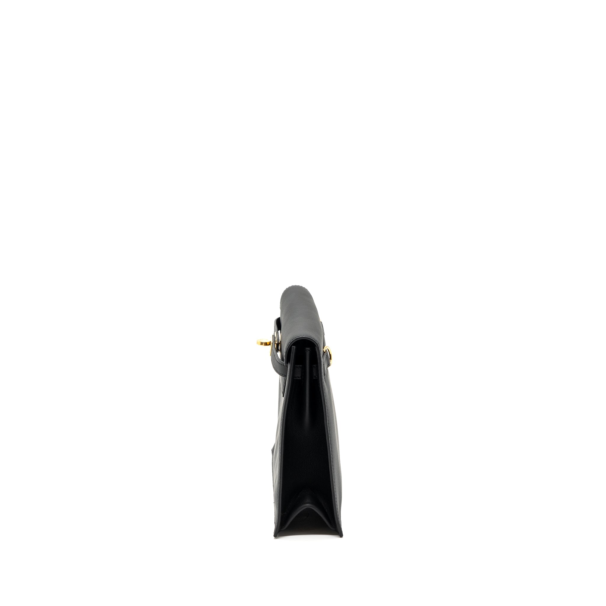 HERMES KELLY DANSE SWIFT BLACK GHW