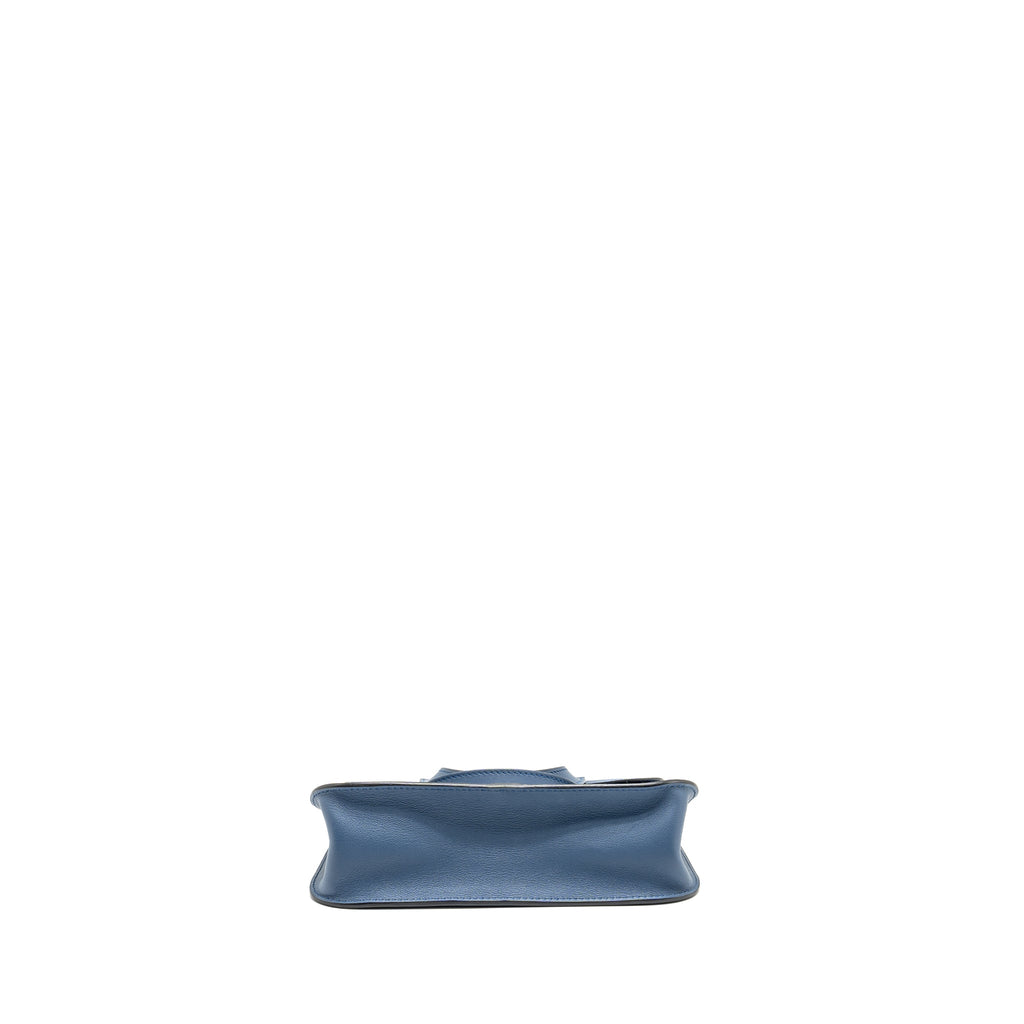 HERMES MINI HALZAN 22 SWIFT BLUE AGATE SHW