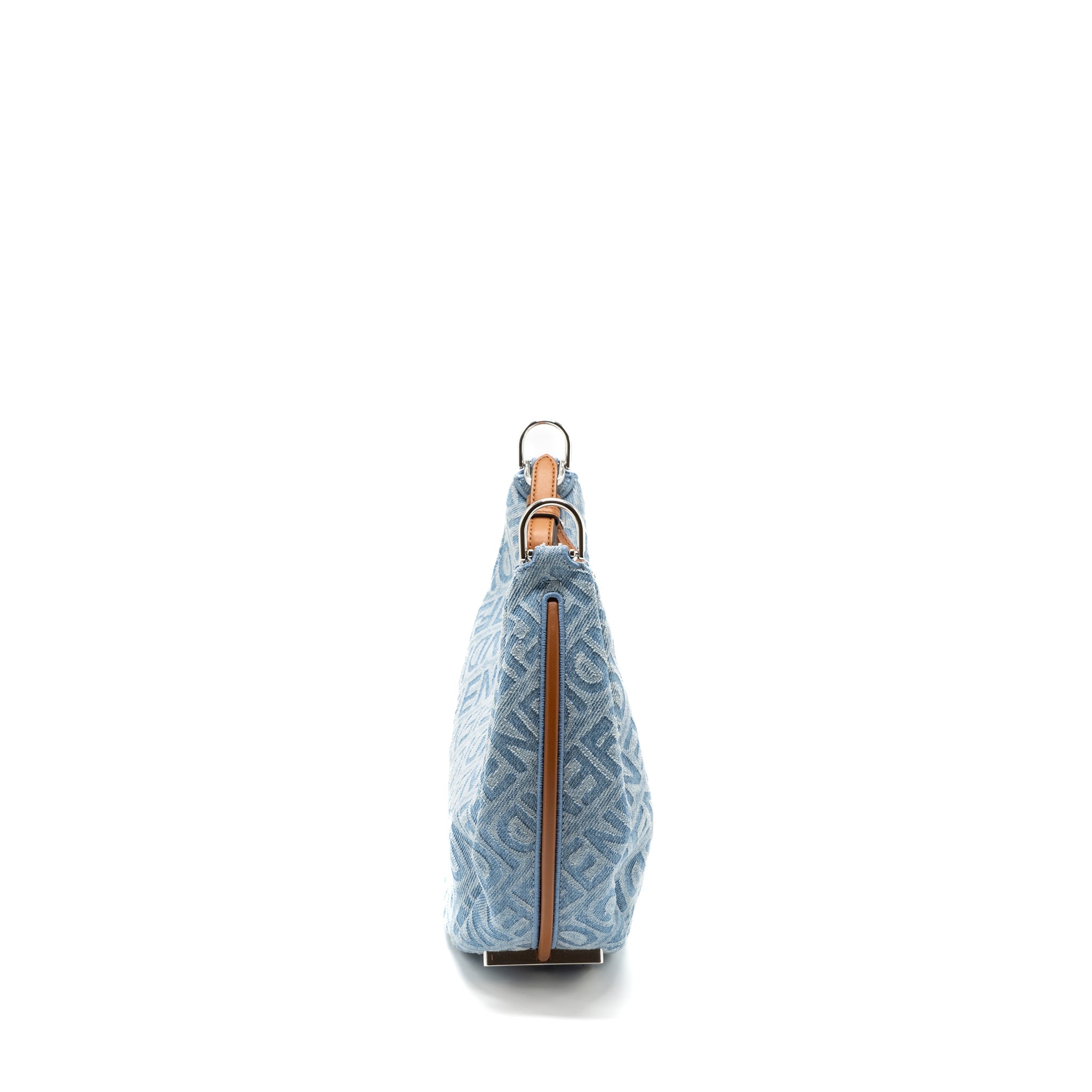 FENDI FENDIGRAPHY SMALL DENIM LIGHT BLUE SHW