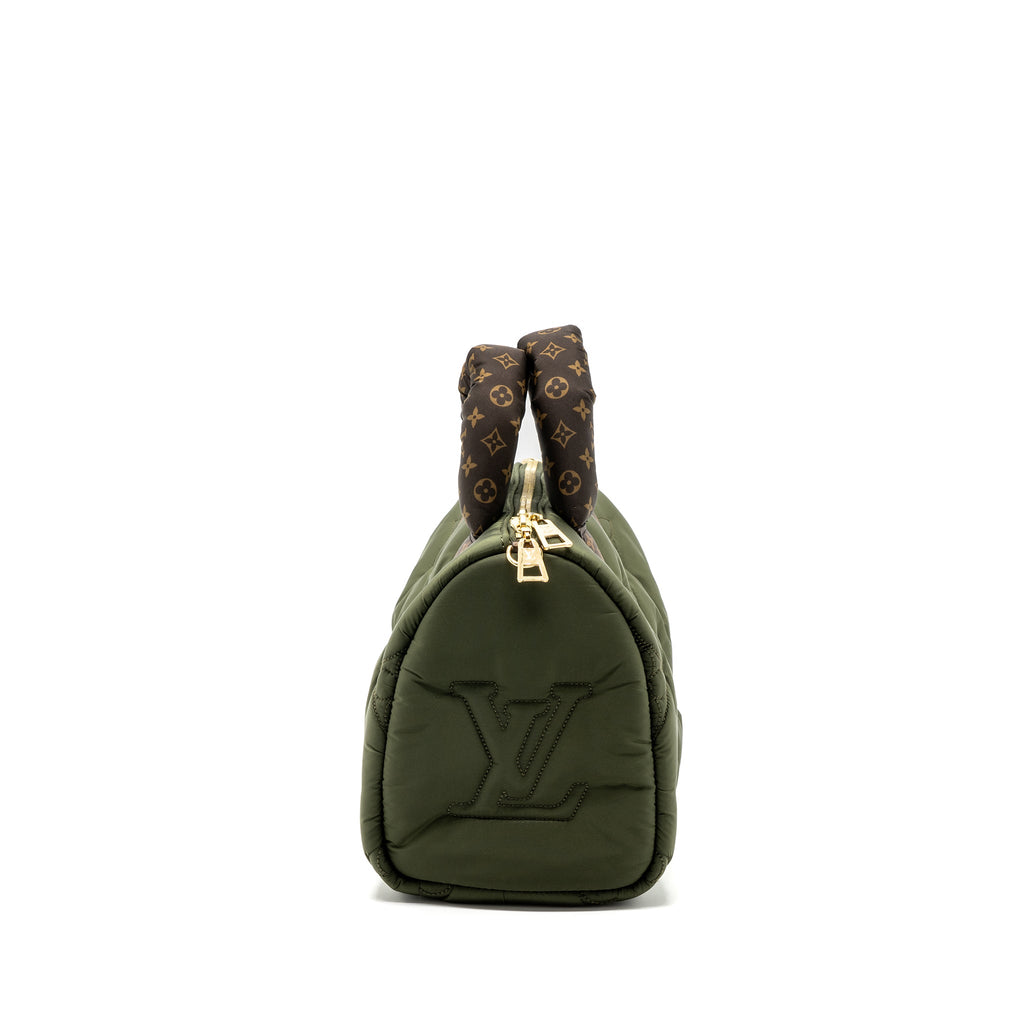 LOUIS VUITTON PILLOW SPEEDY 25 NYLON KHAKI GREEN/ MULTICOLOUR GHW (NEW VERSION)