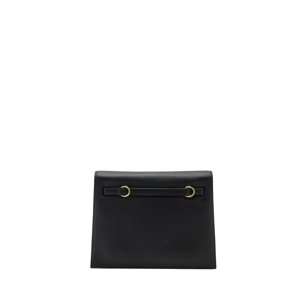 HERMES KELLY DANSE SWIFT BLACK GHW