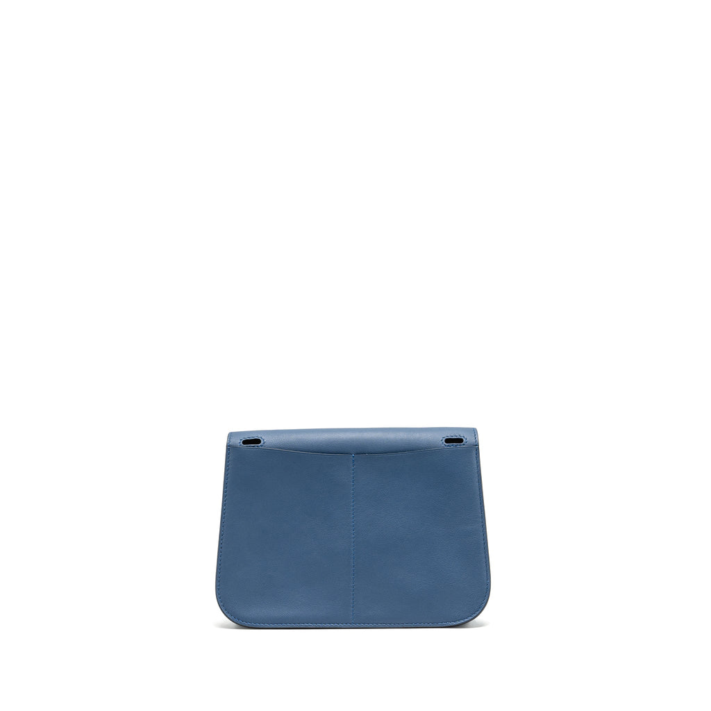 HERMES MINI HALZAN 22 SWIFT BLUE AGATE SHW