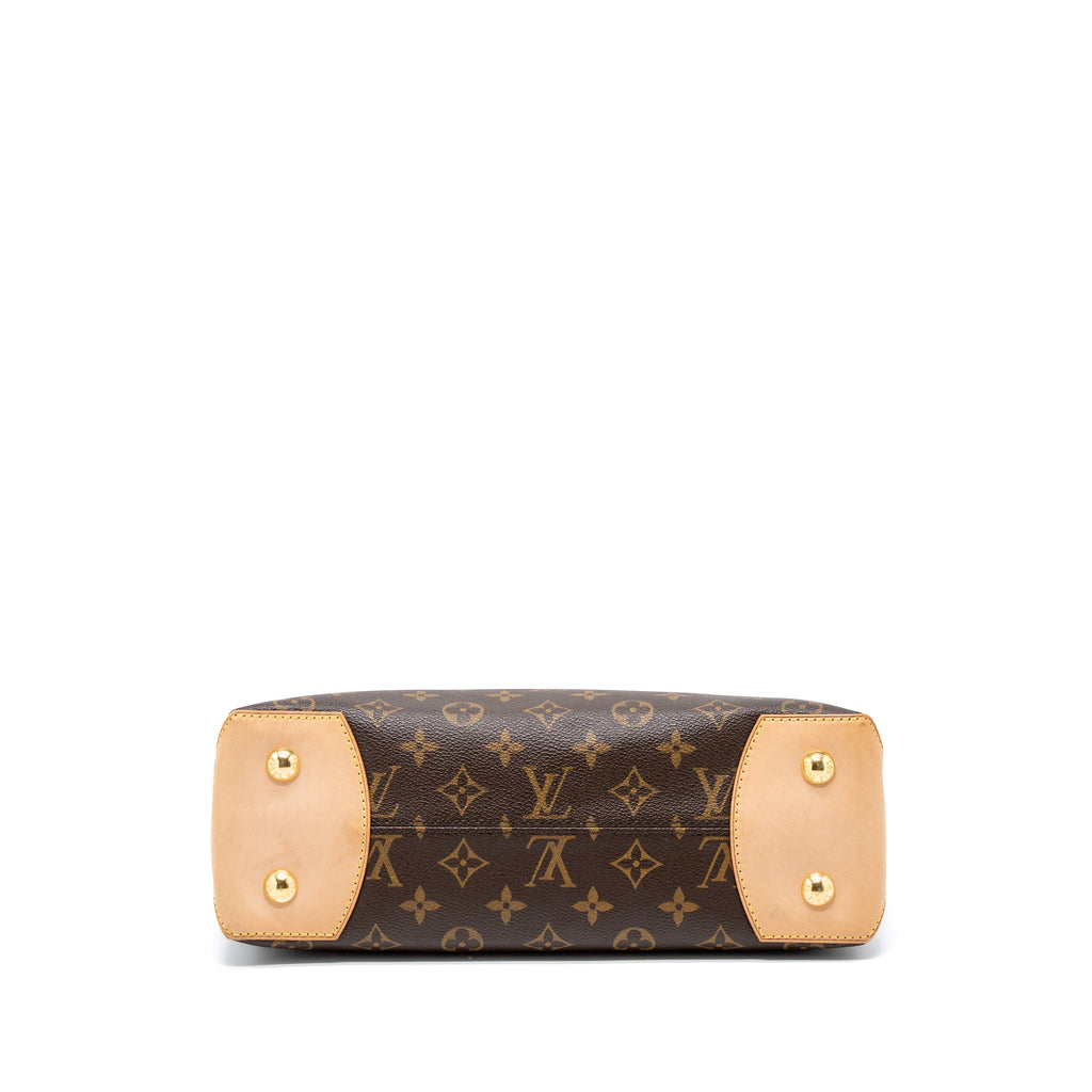 LOUIS VUITTON WILSHIRE PM TOTE BAG MONOGRAM CANVAS GHW