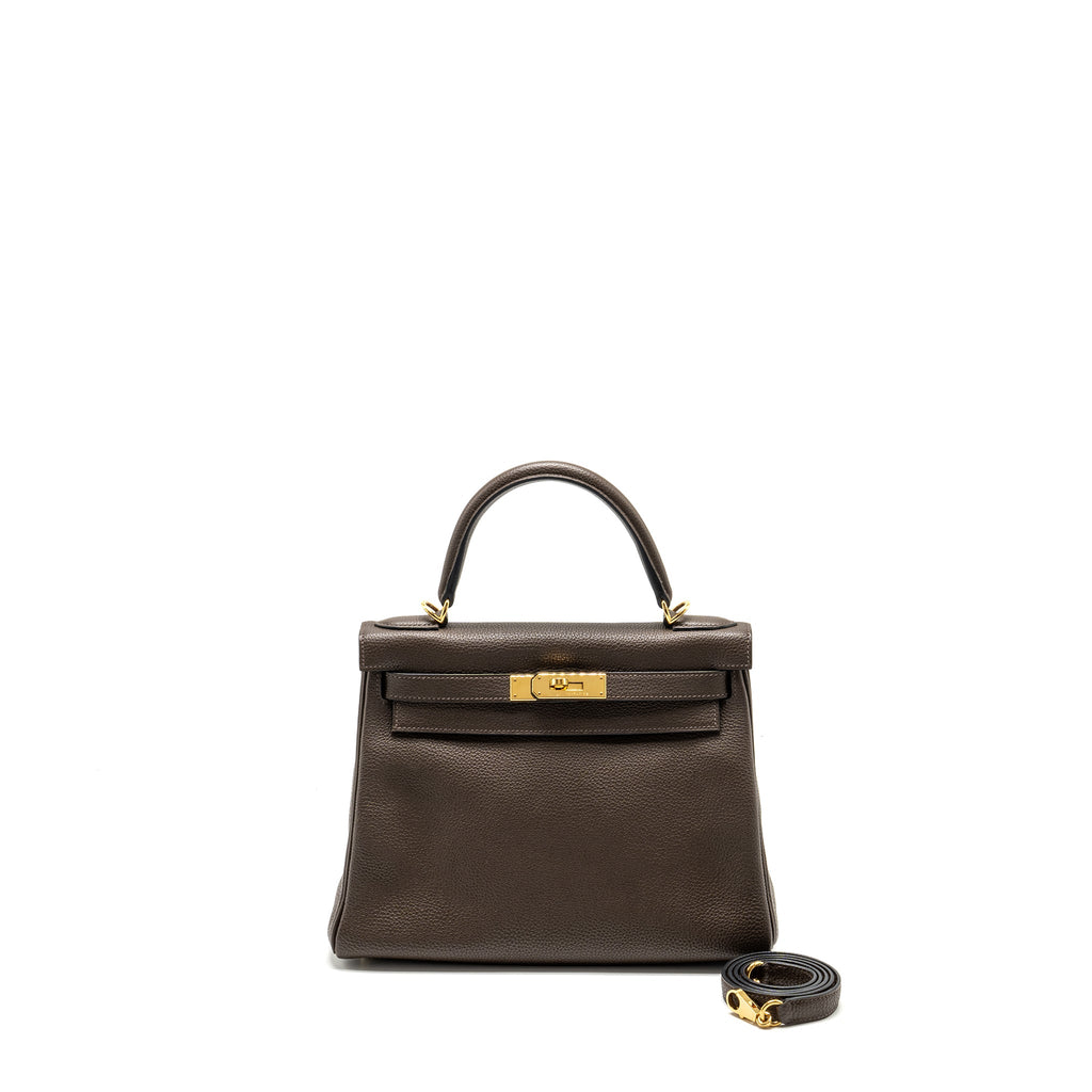 HERMES KELLY 28 TOGO C4 ECORCE GHW