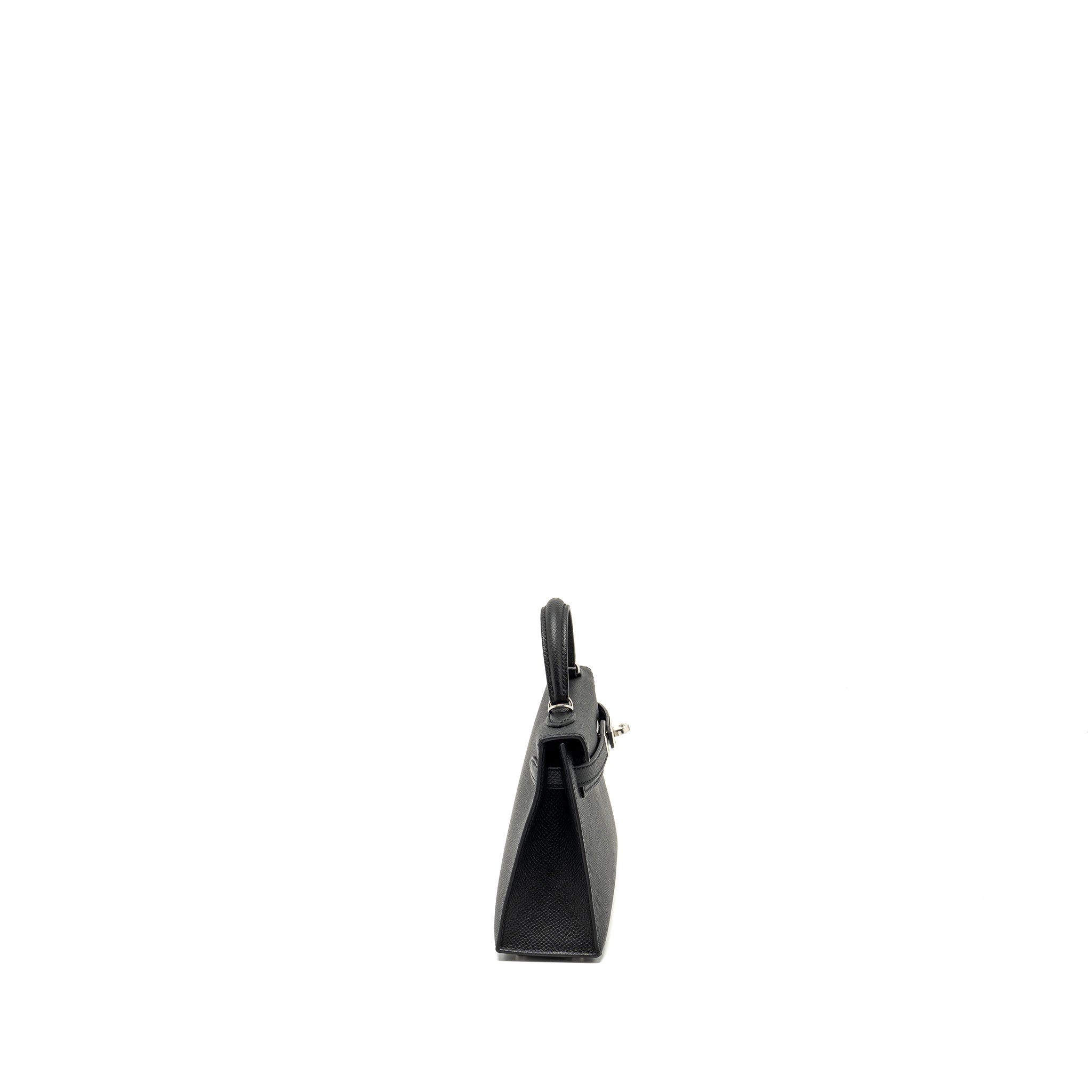 HERMES MINI KELLY EPSOM BLACK SHW STMAP B