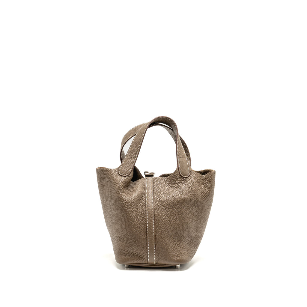 HERMES PICOTIN 18 LOCK BAG CLEMENCE ETOUPE SHW