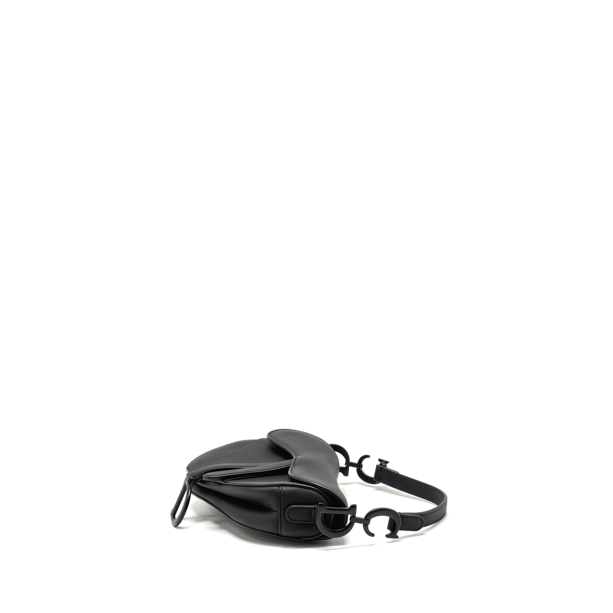 DIOR MINI SADDLE BAG CALFSKIN SO BLACK