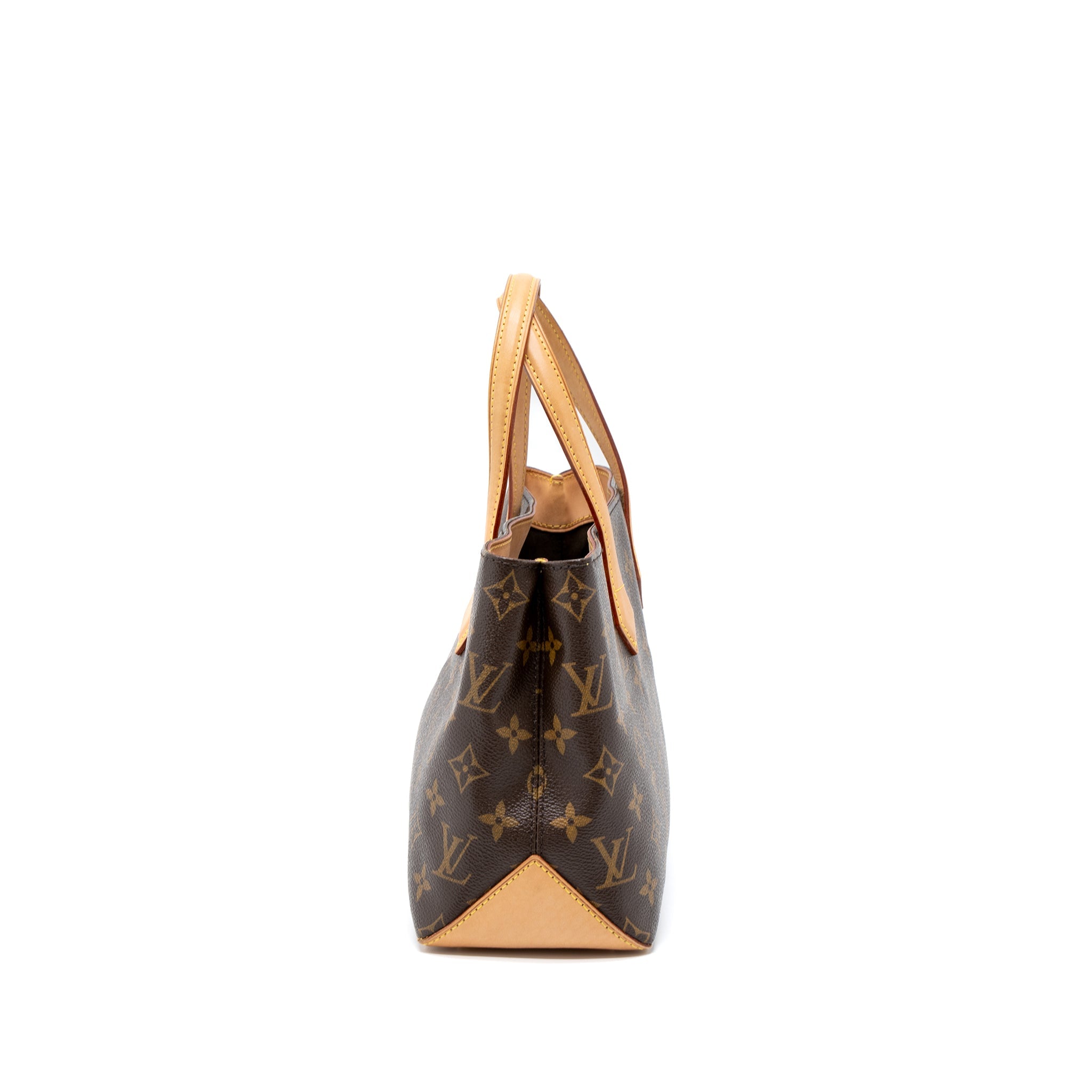 LOUIS VUITTON WILSHIRE PM TOTE BAG MONOGRAM CANVAS GHW