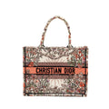 DIOR MEDIUM BOOK TOTE LIMITED EDITION CANVAS MULTICOLOUR