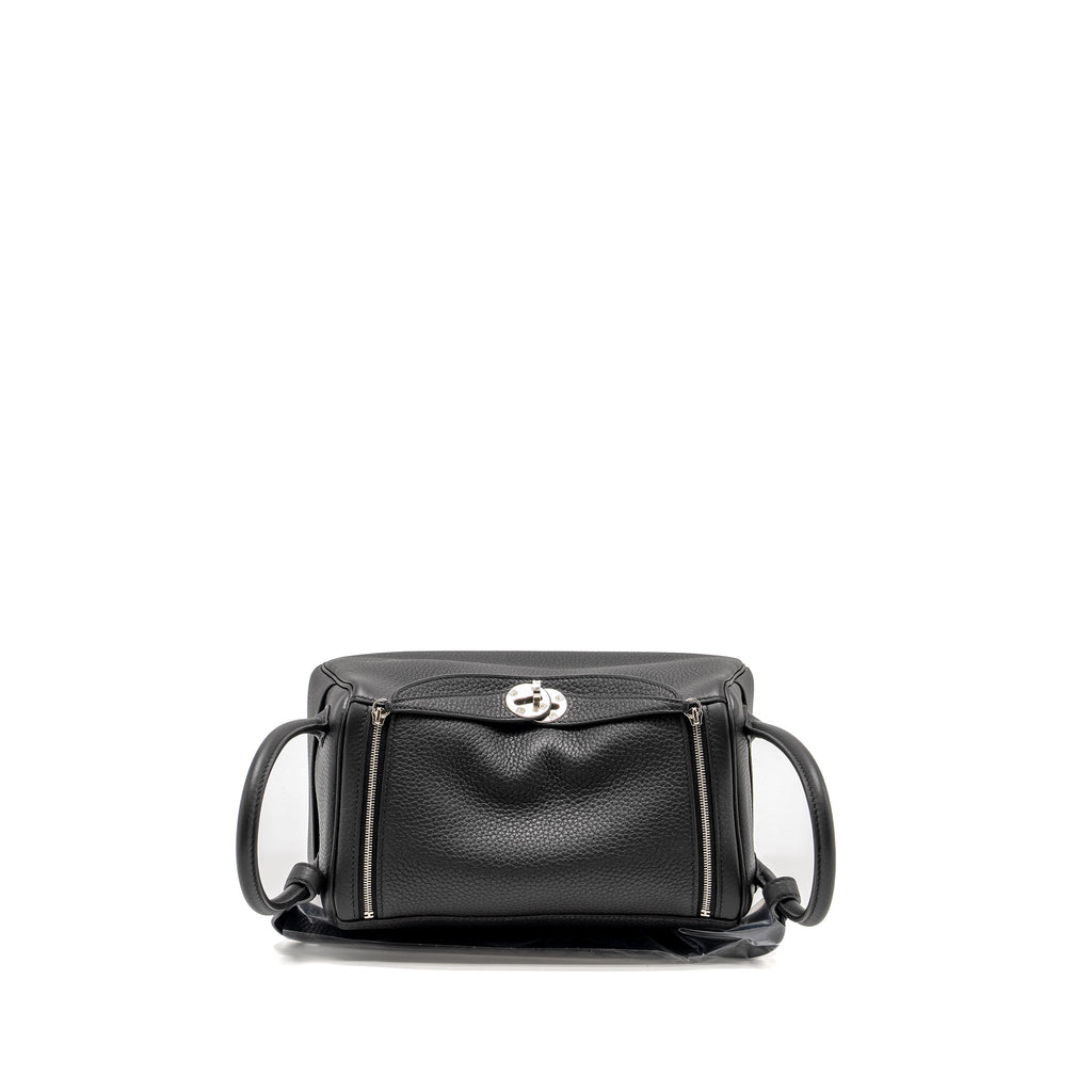 HERMES LINDY 26 CLEMENCE BLACK SHW