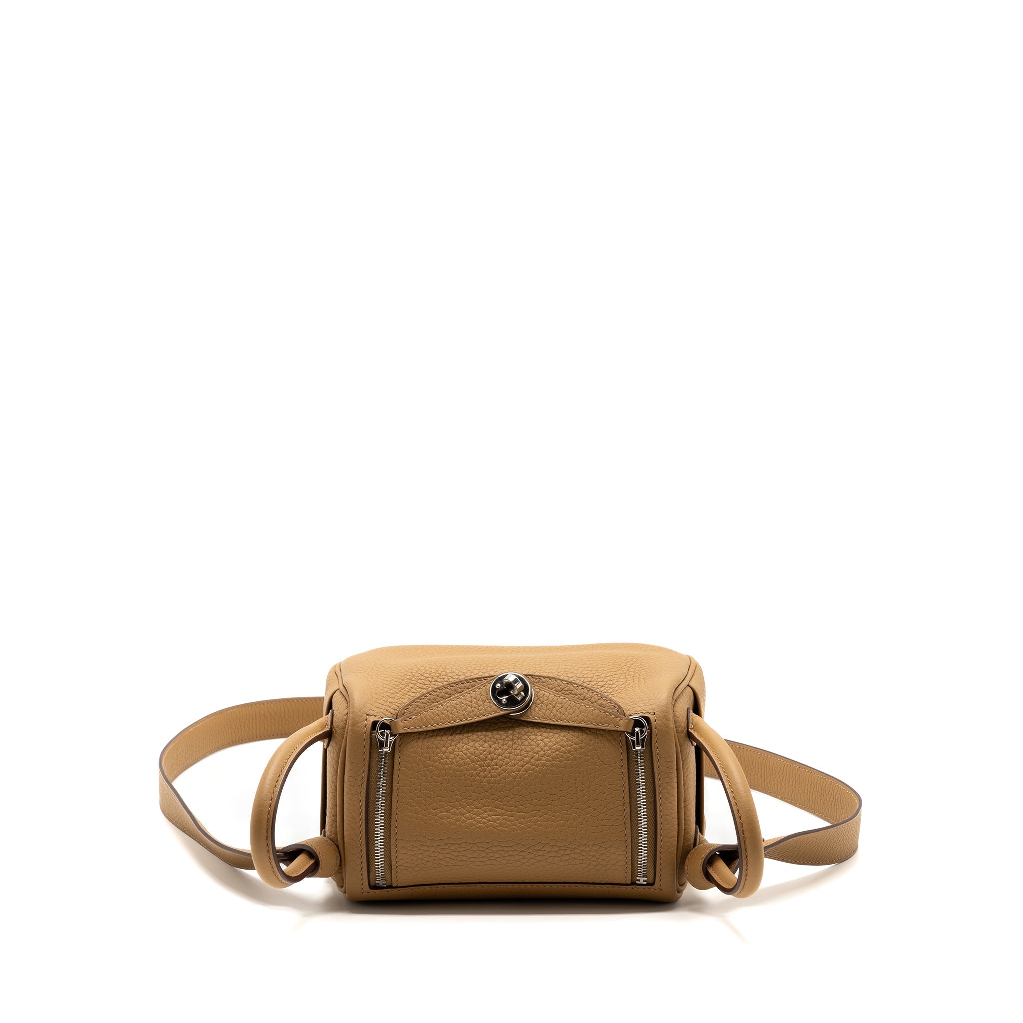 HERMES MINI LINDY CLEMENCE 4B BISCUIT SHW