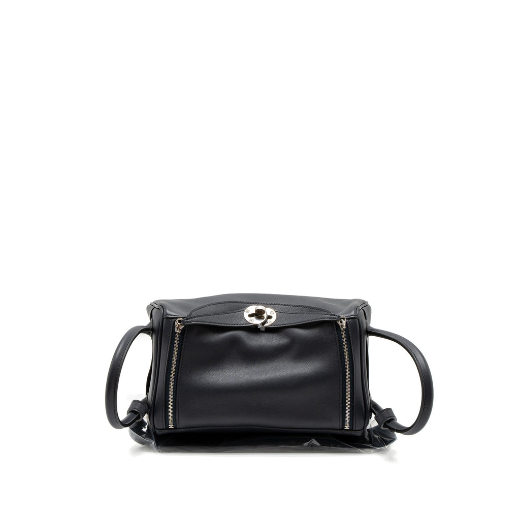 HERMES LINDY 26 SWIFT BLUE NUIT/ROSE PURPLE SHW
