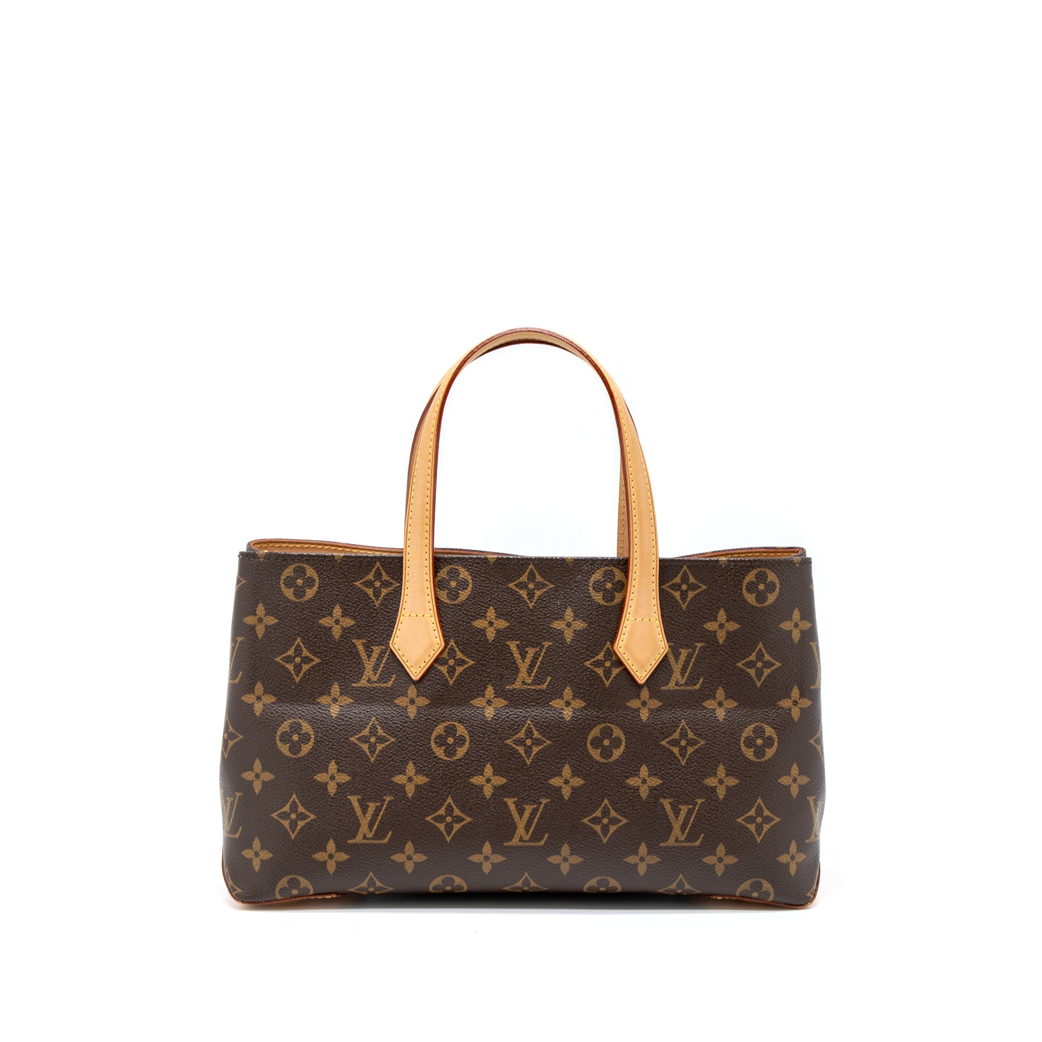 LOUIS VUITTON WILSHIRE PM TOTE BAG MONOGRAM CANVAS GHW