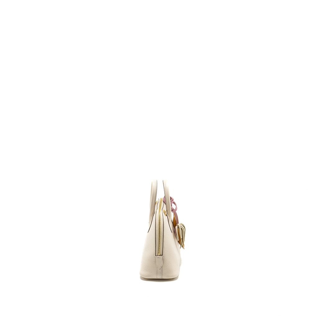 HERMES MINI BOLIDE CHÈVRE MYSORE NATA GHW